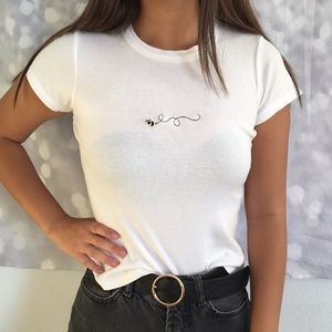 Brandy Melville/John galt bee t shirt